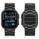 3. Bransoleta Tech-Protect Stainless na Apple Watch 44 / 45 / 46 / 49 mm - czarna