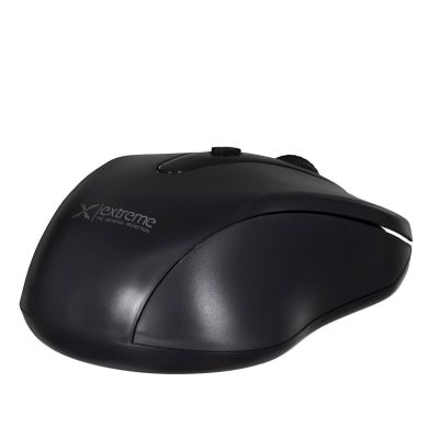 8. Mysz EXTREME Maverick XM104K (optyczna; 1200 DPI; kolor czarny)