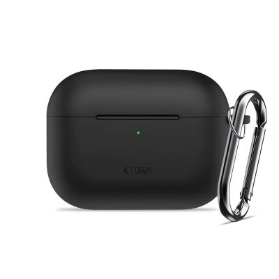 2. Etui Tech-Protect Silicone Hook na AirPods Pro 3 - czarne
