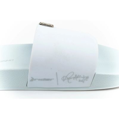 6. Rider buty klapki męskie sportowe R10 Slide wygodne błękitne laczki