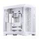 24. Jonsbo TK-4 Gehäuse, Midi-Tower, ATX, Tempered Glass - weiß