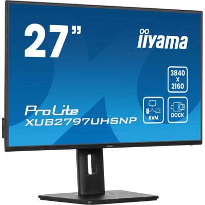4. Monitor IIYAMA 68.5cm (27") XUB2797UHSNP-B1 16:9 HDMI+DP+USB-C IPS