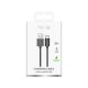 2. Kabel Puro 12W TPE USB-A - microUSB 2m - czarny