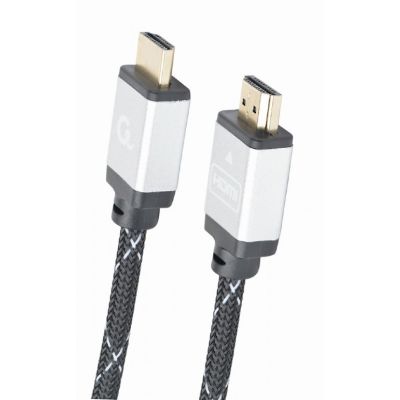 2. Kabel GEMBIRD Seria select plus CCB-HDMIL-2M (HDMI M - HDMI M; 2m; kolor czarny)