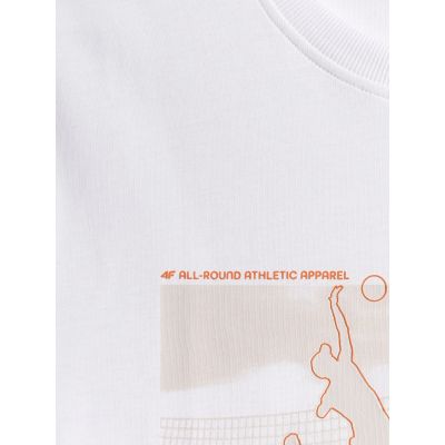 2. T-shirt męski 4F 4FWSS26TTSHM3035-10S