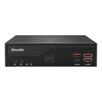 3. Shuttle DB860 komputer typu barebone Wielkość PC 1.35L Czarny Intel B860 LGA 1851 (Socket V1)