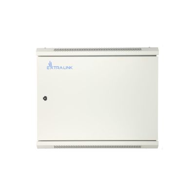 6. Extralink - szafka wisząca 19" 12U 600x600 ASP Szara