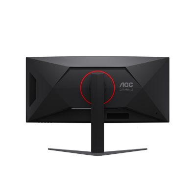 9. AOC G4 CU34G4CAP monitor komputerowy 86,4 cm (34") 3440 x 1440 px UltraWide Quad HD LCD Czarny, Czerwony