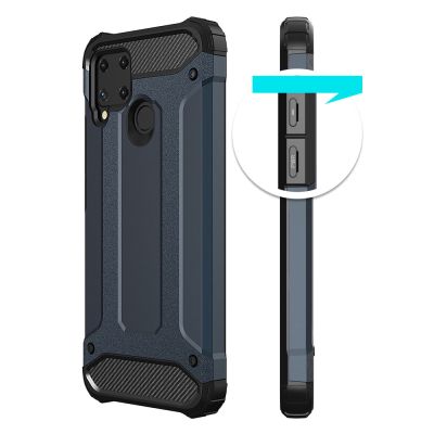6. Hybrid Armor etui Realme 10 5G / Realme 9i 5G pancerny hybrydowy pokrowiec czarne