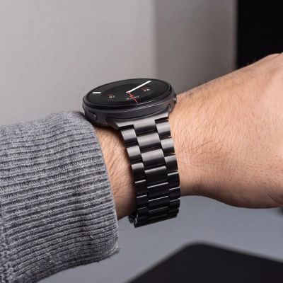 5. Bransoleta Tech-Protect Stainless na Samsung Galaxy Watch 40 / 44 / 46 mm - czarna