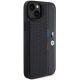 4. Etui BMW Perforated Tricolor Line na iPhone 15 Plus / 14 Plus - czarne