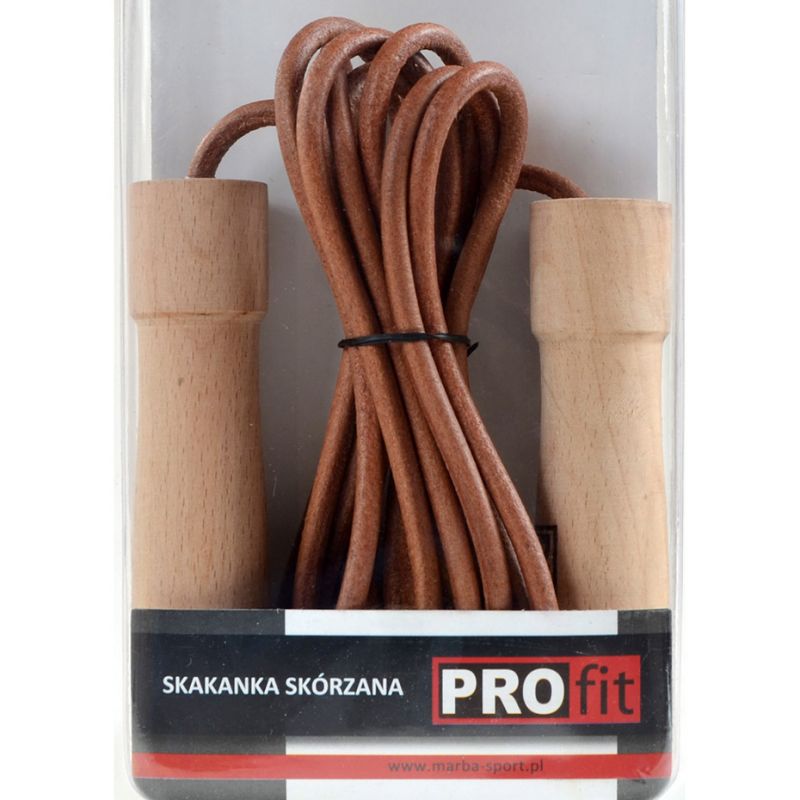 12. Skakanka skórzana PROFIT DROP DK 1019