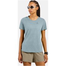 Koszulka z krótkim rękawem damska ODLO T-shirt crew neck s/s ESSENTIAL LINENCOOL niebieska