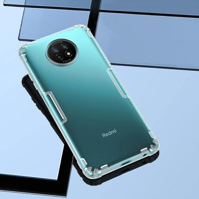 8. Nillkin Nature żelowe etui pokrowiec ultra slim Xiaomi Redmi Note 9T 5G przezroczysty