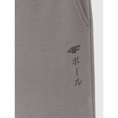 7. Spodnie joggery 4F Jr 4FJRAW25TTROM1663-24S