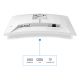 4. monitor Philips 80.0cm (31.5") 32M2C5501 16:09 2xHDMI+DP zakrzywiony w