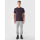 4. T-shirt bewełniany męski 4F 4FWSS26TTSHM4484-50S