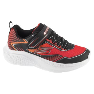 Skechers Microspec Velocity - Grid Drift 404127L-BKRD Czerwone 27