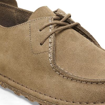 2. Birkenstock męskie mokasyny UTTI LACE 1027274 GRAY TAUPE (szerokość standardowa)