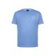 2. Paul&Shark T-shirt bawełniany męski średni denim 26411035-337 - klasyczny krój, miękka bawełna