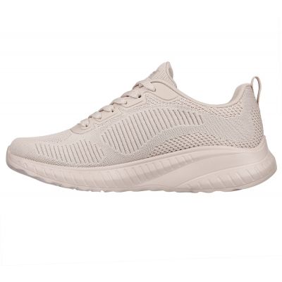 9. Buty Skechers Memory Foam BOBS Squad Chaos W 117209 NUDE