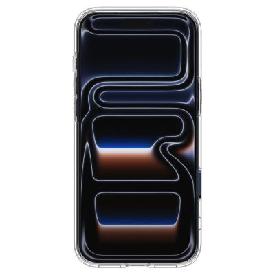 4. Etui Spigen Thin Fit MagSafe na iPhone 17 Pro - przezroczysto-granatowe