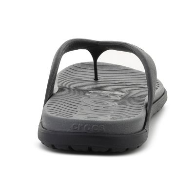 5. CROCS COAST FLIP BLACK/SLATE GREY 212035-0DD