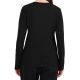 4. Koszulka damska 4F longsleeve F639 głęboka czerń 4FWMM00TLONF639 20S