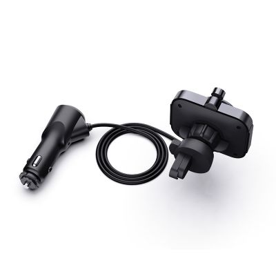 14. SAVIO TR-14 TRANSMITER SAMOCHODOWY FM Z BLUETOOTH I ŁADOWARKĄ,QUICK CHARGE 3.0 I POWER DELIVERY, RED. SZUMÓW