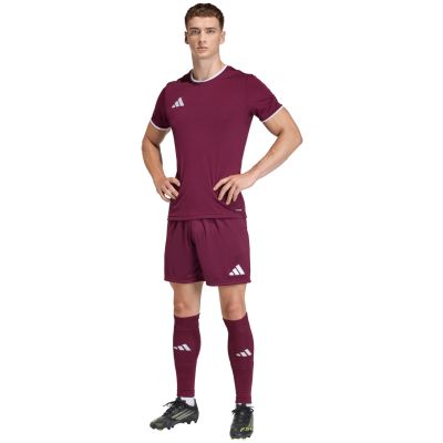 6. Spodenki męskie adidas Entrada 26 bordowe JZ2514