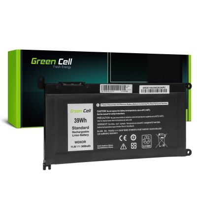 2. GREEN CELL BATERIA DE150 WDX0R WDXOR DO DELL INSPIRON 13 5378 5379 14 5482 15 5568 5578 5579 7560 7570 17 5770 3400MAH 11.4V