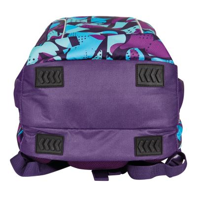6. Herlitz Ultimate CamoPurple plecak Plecak szkolny Niebieski, Fioletowy Poliester