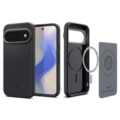 7. Etui Spigen Nano Pop MagSafe na Google Pixel 11 Pro - czarno-szare