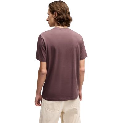 4. Koszulka męska Puma ESS Small No.1 Logo centered Tee brązowa 692912 91