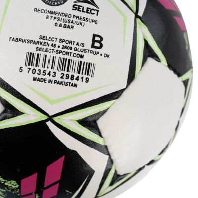 3. Piłka nożna Select Hala Futsal Attack v22 2 gatunek biało-różowa 17622/370016