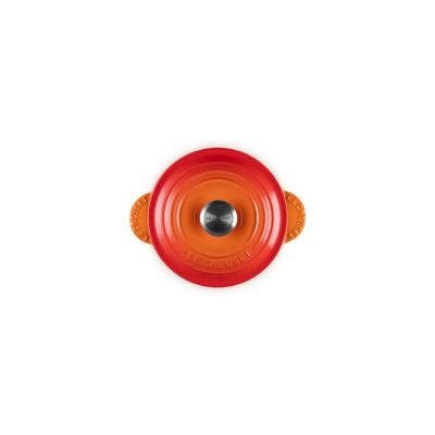 4. Garnek Le Creuset 41110180900460 COCOTTE 18 CM czerwony
