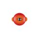 4. Garnek Le Creuset 41110180900460 COCOTTE 18 CM czerwony