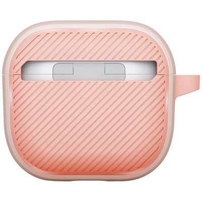 4. Etui UNIQ Clyde Lock Case do AirPods 4 - różowe