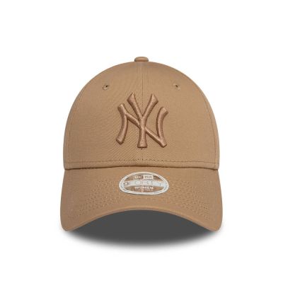 2. Damska czapka daszkiem New Era 9FORTY MLB NY New York Yankees Brązowa - 60471463