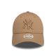 2. Damska czapka daszkiem New Era 9FORTY MLB NY New York Yankees Brązowa - 60471463