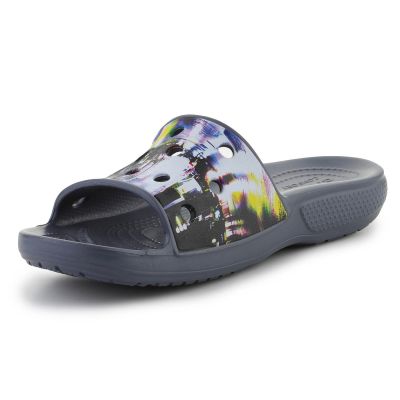 8. Klapki Crocs Classic Meta Scape Slide 208471-0C4