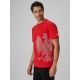 4. T-shirt bawełniany kibica męski 4F 4FRSS26TTSHM4200-62S