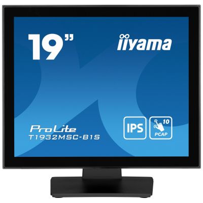 2. Monitor iiyama ProLite T1932MSC-B1S 19" - Płaski ekran - 48,3 cm