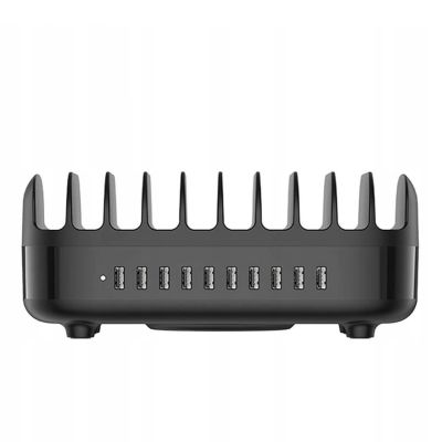 3. Inteligentna stacja ładowania Orico DUK-10P-V1 10 x USB-A - czarna