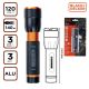 7. LATARKA TAKTYCZNA ALUMINIOWA 3W 120LUMENÓW BLACK + DECKER