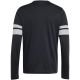 12. Koszulka dla dzieci adidas Squadra 25 Long Sleeve Jersey czarno-biała JJ0047