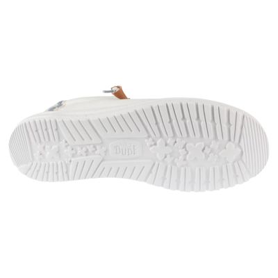 4. Hey Dude Wally Summer Linen 43086-1SO Białe 41