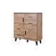 Komoda LOTTA 110 2D4S wotan + czarny mat