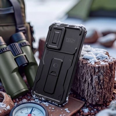8. Etui Tech-Protect Kevlar Cam+ 2-Set na Samsung Galaxy A17 / A18 4G / 5G - czarne