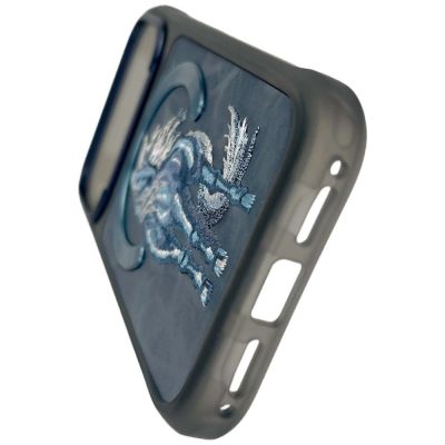 7. Etui Nimmy Magnetic Fantasy Animal MagSafe na iPhone 18 Pro / 17 Pro - niebieskie